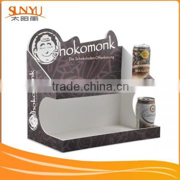 Customize Beverage bottle acrylic display shelf,canned coffee acrylic display shelf