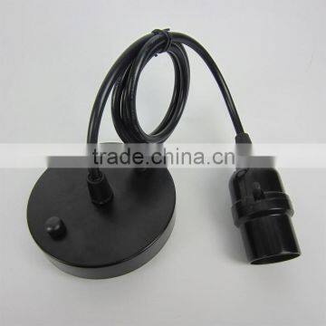 E26 Bakelite Hanging Lamp With Metal Ceiling Rose photo-6