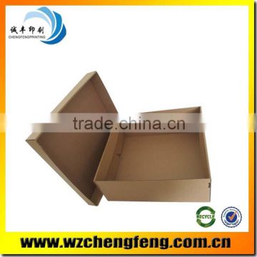 customized lid and base paper box for shoes packaging