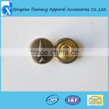 round Metal Rivets For leather bag