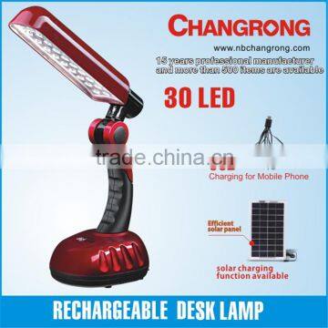 Rechargeable desk lamp with super bright led