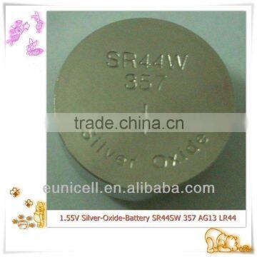 1.55V 357 zinc silver oxide watch batteries SR44W SR44W SR44
