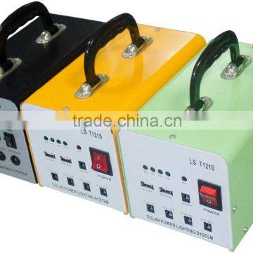 Eco DC UPS 10w 20w 30w portable led mini solar home lighting system/10-30w led lighting smart solar power bank