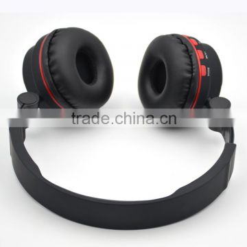 New Mold Over Head Style Headband MP3 Headphones, Folding bluetooth headphone