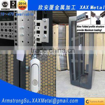 XAX4705KS 47U 9 & 16 folded profile making machine network storage data router firewallRack mount Rackmount Server Cabinet