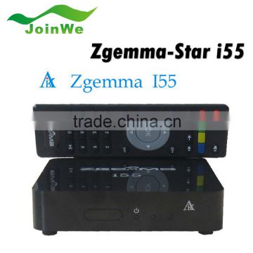 Dual Core IPTV BOX ZGEMMA i55 IPTV based Linux OS support Satellite Signal Distribution via IP