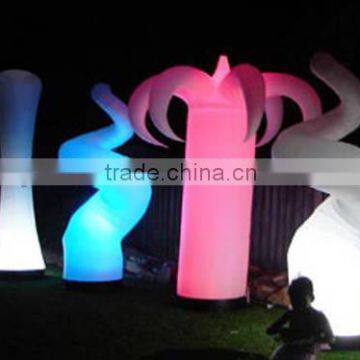 inflatable led cube,led inflatable pillar