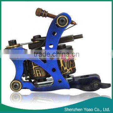 Newest 10 Wrap Coils Aluminium Alloy Shader Rotary Tattoo Machine