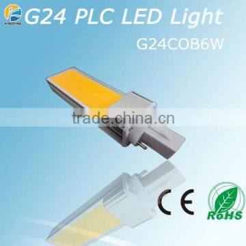 Kingfine Supply G24 6W PLC Lamp / COB G23 PL LED Lamp