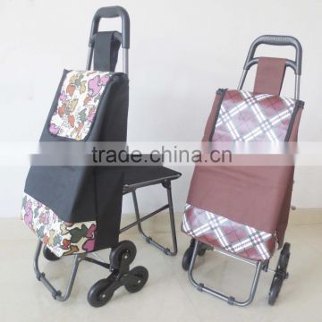 Hot-selling manufacturer folding Shopping Cart Shopping Trolley Bag