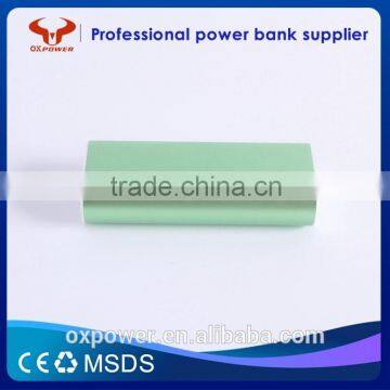 2016 professional factory hot sell high capacity fast charging original 5200mah portable power bank