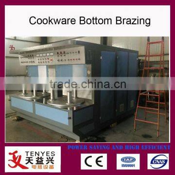 vacuum tube cookware utensils bottom brazing machine manufacturer