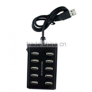 10 Port USB 2.0 HUB with LED Light