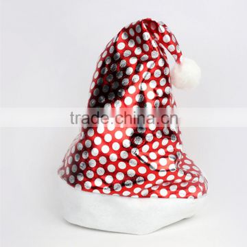 Deluxe Plush Adult Santa Hat Christmas Ornament