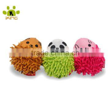 Oxford Fabric Stuffered Cat Toys Scratch Cats Smile Face Animal Shape Egg Funny Training Toy Squeakers Cat Toys C1001