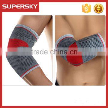 V-661 newest design made elastic volleyball protective elbow sleeve elasticated elbow support sleeve brace