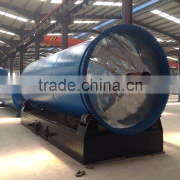 2-3 workers need pyrolysis plant small tyre pyrolysis plant