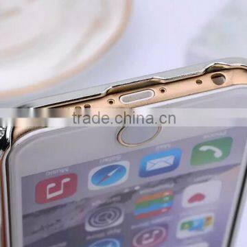 Fashion Silver Glit Case for Iphone 6 Metal Case for Iphone 6s Frosted Cover Mobile Phone Shell photo-5