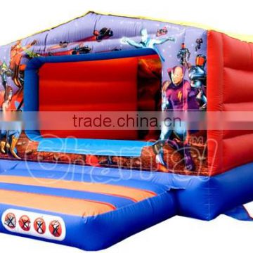 Kids Inflatable Super Hero Bouncer, Inflatable Jumping Castle for Sale