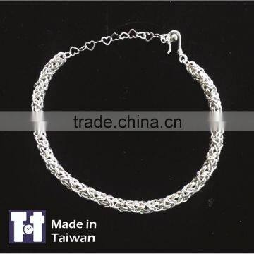 Customized 925 Byzantium Sterling Silver Bracelet For Women's photo-2