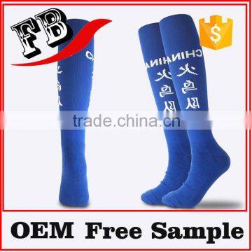 Socks Manufacturer Bulk Knee High Sock Custom Man Sport Soccer