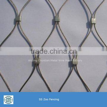 Stainless Steel Wire Rope Ferrule Mesh for Animal Fencing photo-2