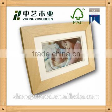 Trade assurance New products desktop 4x6 wooden picture frame for decoration