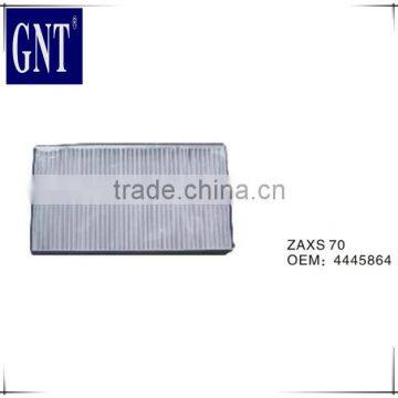 low price excavator parts 4445864 ZAXIS70 cabin air filter