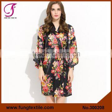 FUNG 3002 New Flower Bath Robe