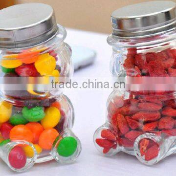 100ml Small Airtight Bear Sauce Glass Bottle With Cap Supplier's Choice photo-4
