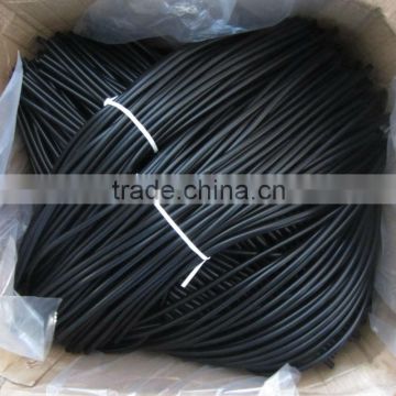 14*8 mm Eco-friendly Flexible Customized FDA Medical black silicone rubber tube