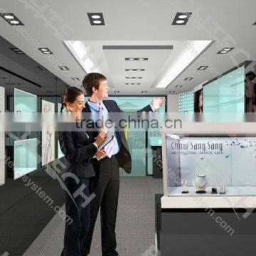 Richtech 12''-42'' Transparent LCD Fancy Showcase for Advertising photo-6