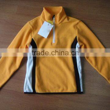 Soft microfleece half-zip jacket