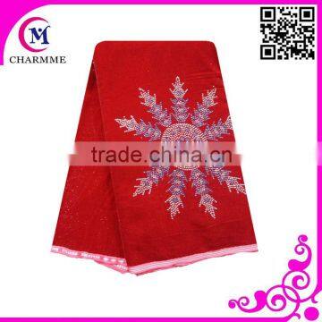 New design african velvet lace fabric CCL-00K for bag wedding/party velvet favrice