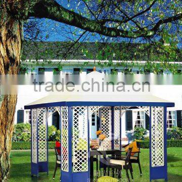 Outdoor PE rattan Gazebo square gazebo tent 3m*3m china supplier