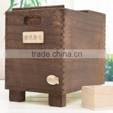 For Rice Japanese Paulownia Wood Boxes