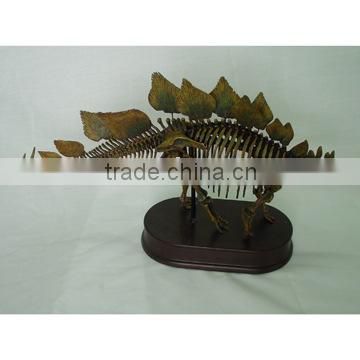 pewter dinosaur ,dinosaur model,