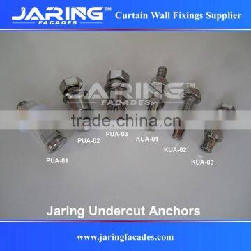 High Quality AISI 316 Undercut Anchor Bolts for Stone Panel