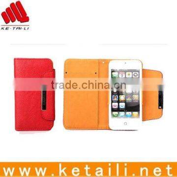 For iPhone Wallet Case Multiple Color