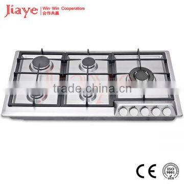 2016 Hot Sales Model 90cm Cast Iron 5 Burner Gas Stove And Hob with Factory Low Price( JY-S5094)