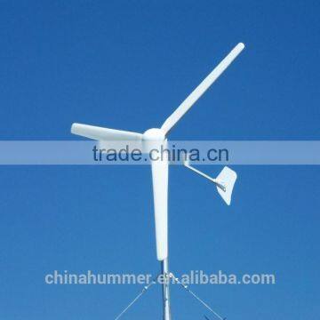 Hummer Wind-solar Hybrid Power System 1KW Wind Generator Plus Solar Panels photo-3