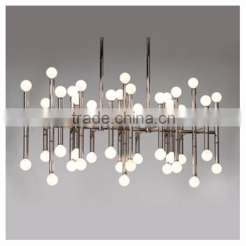 0807-6 Luxury restaurant 42 Light Rectangular Chandelier for hotel project