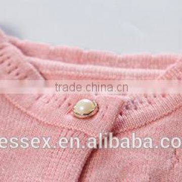 New Design Cardigan Computer Knitted Sweater for Big Girls photo-5