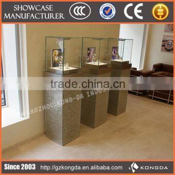 China custom jewlery shop showcase,manufacture of showcase for jewelry shopshop