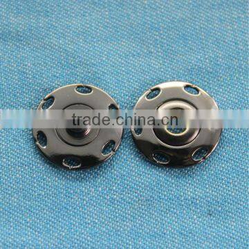 Two parts snap button for garment cover