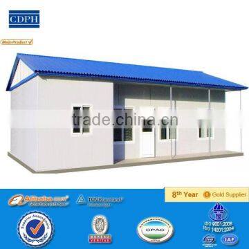 luxury design light steel prefabricated wooden house