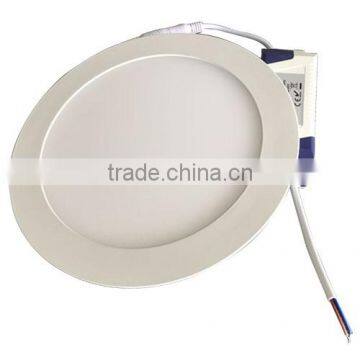 thin design 3W/6W/9W/12W/15W/18W/20W/24W LED ceiling recessed panel downlight round panel light