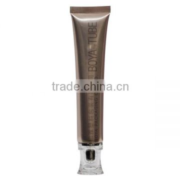 PEfoil cosmetic tube supplier silkscreen coloured cosmetic tube