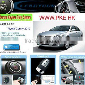 Easy Car Alarm System RFID Keyless Entry System with Smart Keys for Toyota Camry 2012