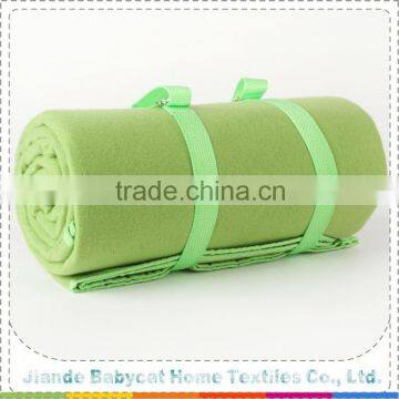 Factory Supply simple design sherpa fleece thick blanket manufacturer sale